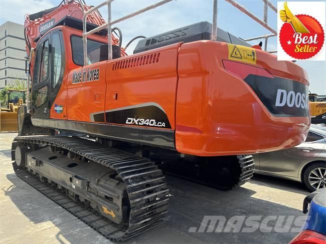 Doosan DX 340 LCA حفارات زحافة