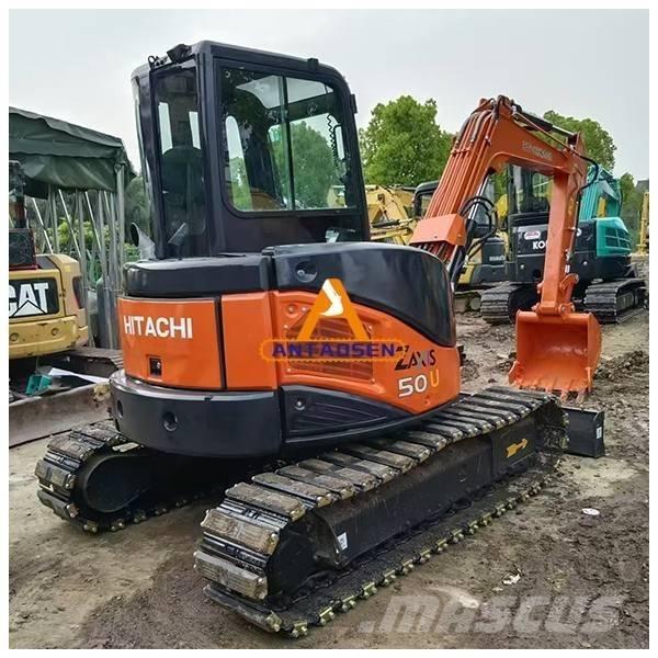 Hitachi ZX 50 U حفارات صغيرة أقل من 7 طن (حفارات صغيرة)