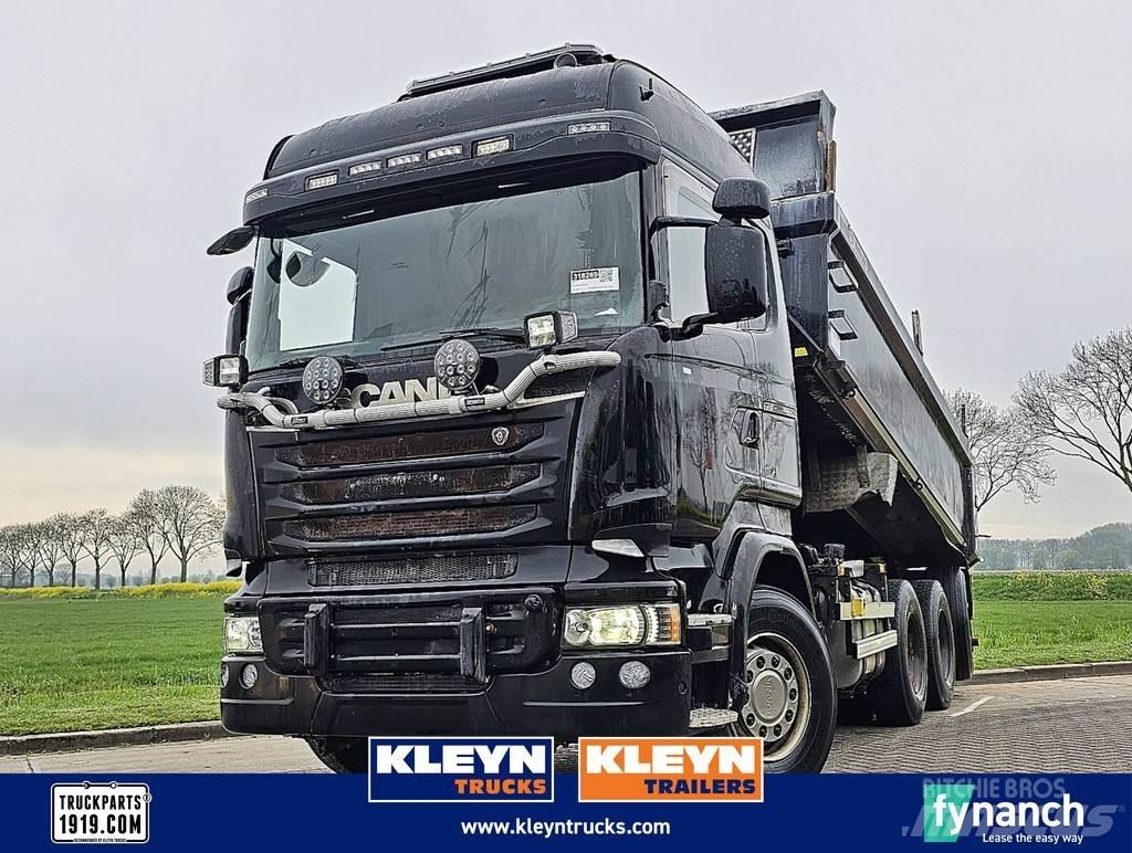 Scania R580 8X4 شاحنات قلابة