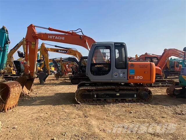 Hitachi EX120 حفارات زحافة