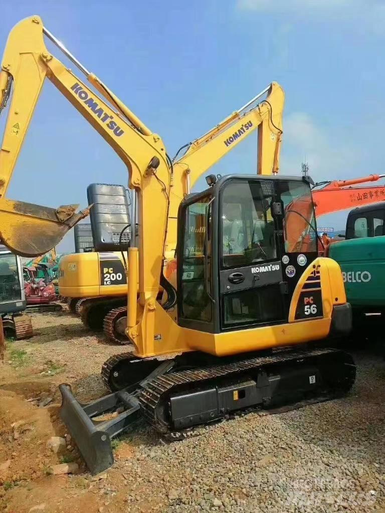 Komatsu PC 56 حفارات صغيرة أقل من 7 طن (حفارات صغيرة)