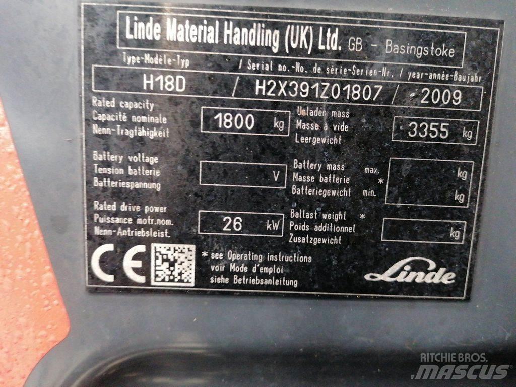 Linde H18D شاحنات الديزل