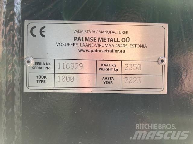 Palmse Trailer D1000 مقطورات قلابة