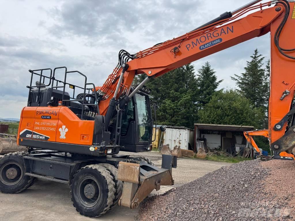 Doosan DX165WR-7 حفارات بعجل