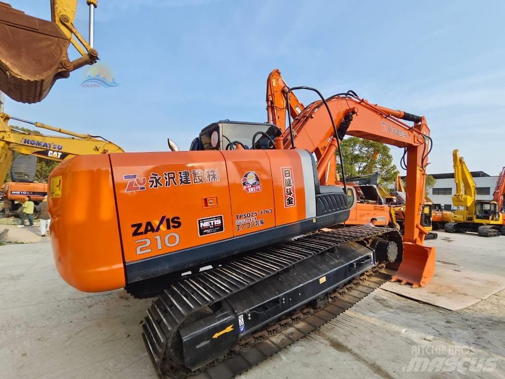 Hitachi ZX 210 حفارات زحافة