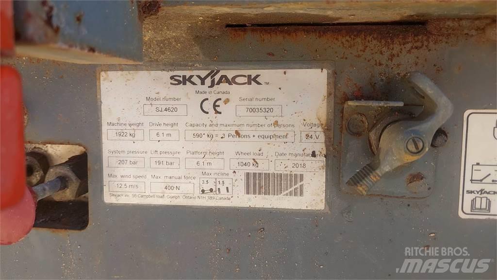 SkyJack SJIII4620 رافعات مقصية الشكل