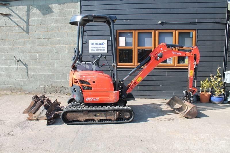 Kubota U 17-3 حفارات صغيرة أقل من 7 طن (حفارات صغيرة)