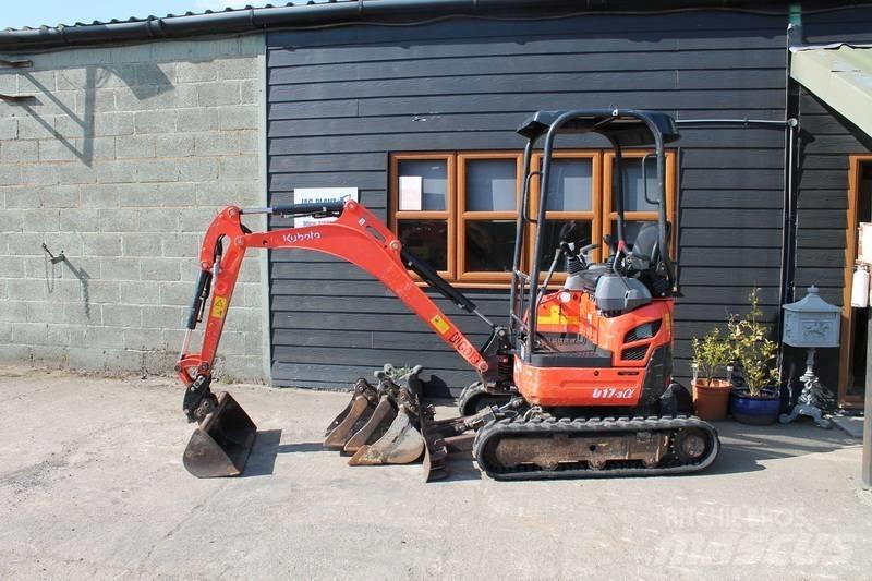 Kubota U 17-3 حفارات صغيرة أقل من 7 طن (حفارات صغيرة)