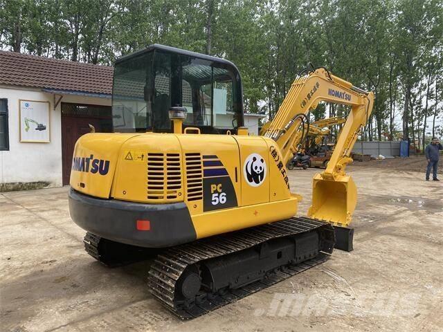 Komatsu PC 56 حفارات زحافة