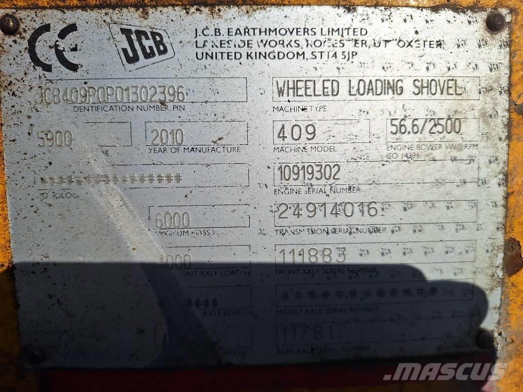 JCB 409 لوادر بعجل