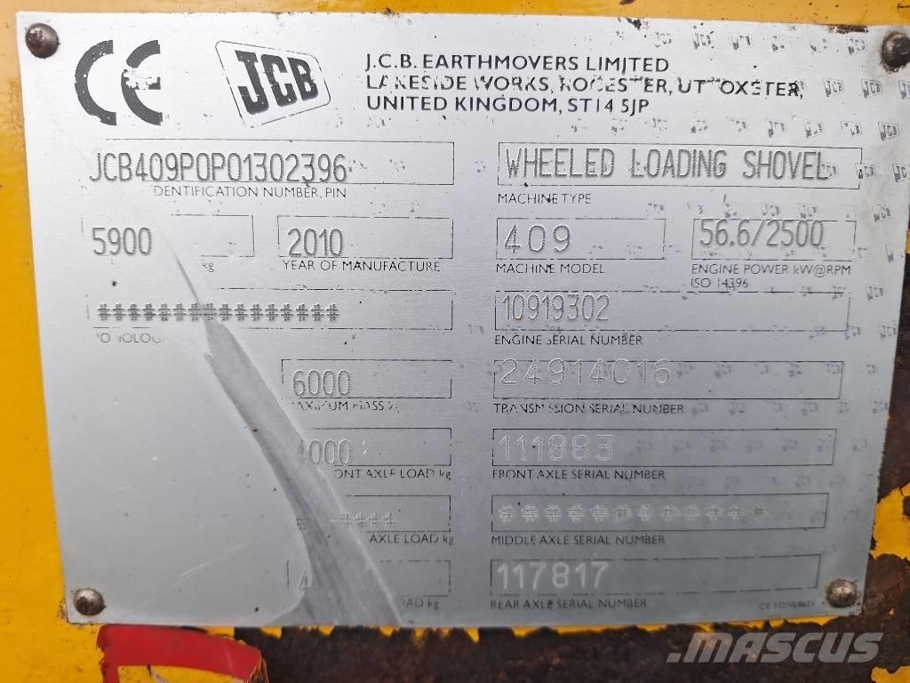 JCB 409 لوادر بعجل