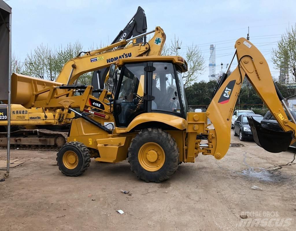 CAT 416E لوادر ذات جرافات عكسية
