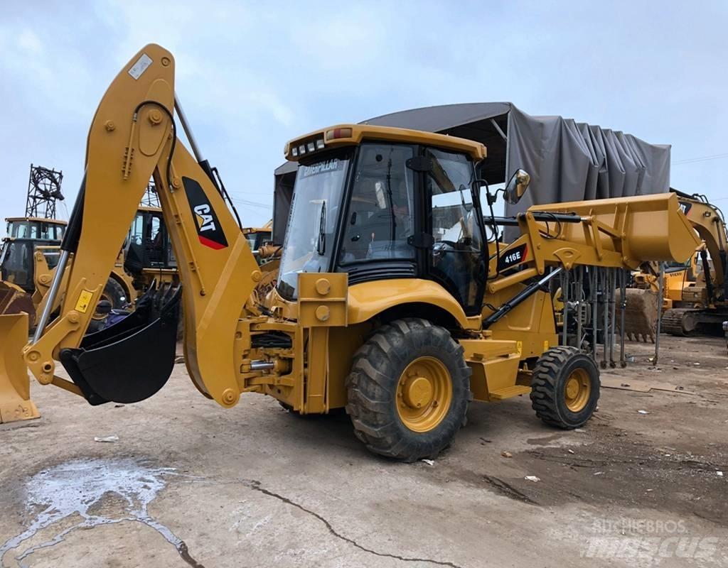 CAT 416E لوادر ذات جرافات عكسية