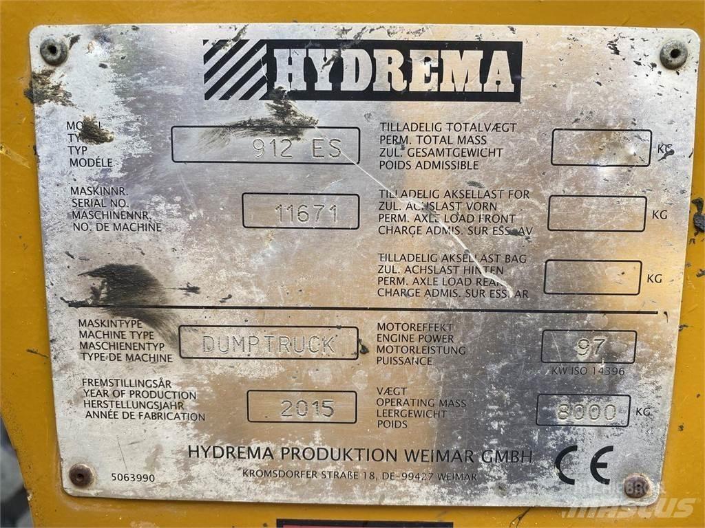 Hydrema 912ES عربات نقل قلابة للمواقع