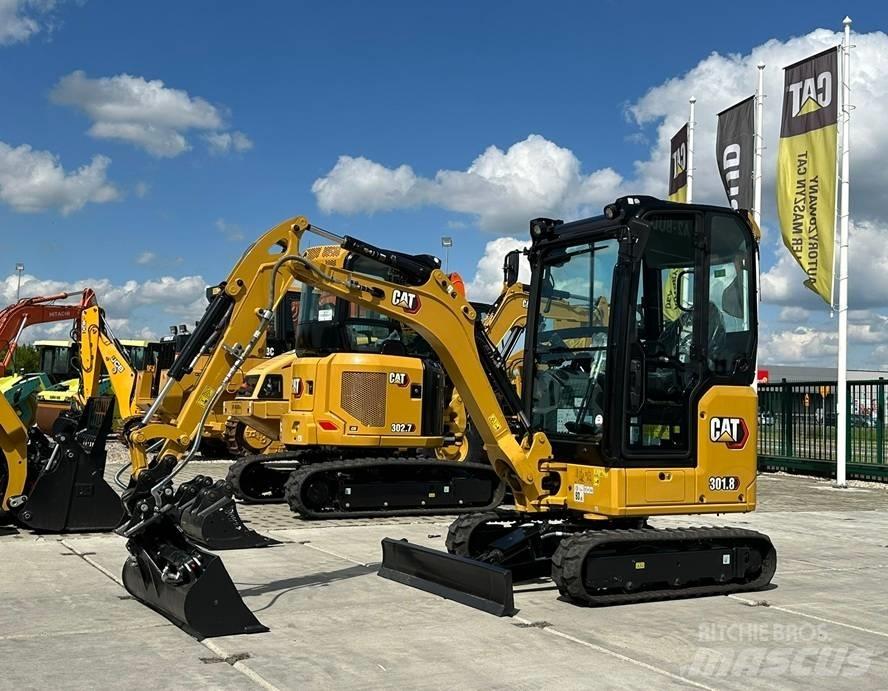 CAT 301.8 حفارات صغيرة أقل من 7 طن (حفارات صغيرة)