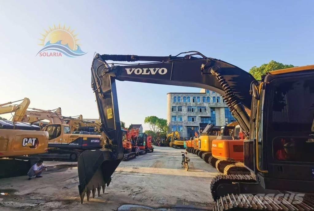 Volvo ec220 حفارات زحافة