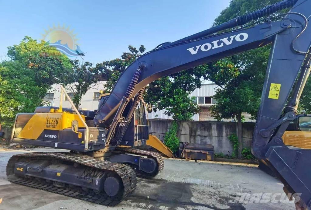 Volvo ec220 حفارات زحافة
