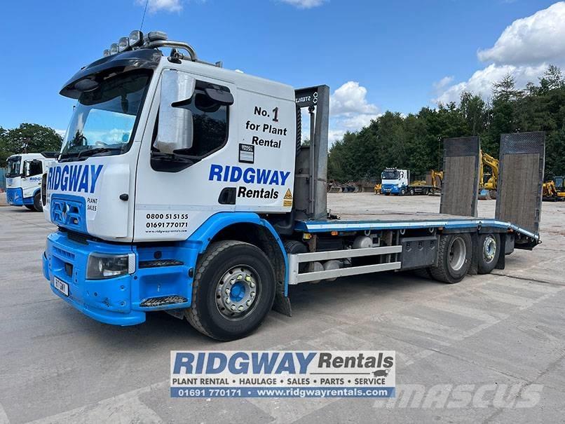 Renault C 320 شاحنات مسطحة / أوناش