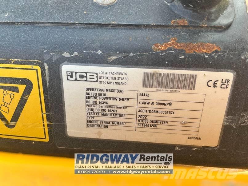 JCB HT D5 عربات نقل قلابة مجنزرة