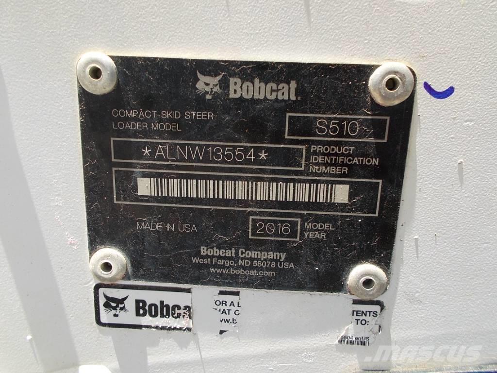 Bobcat S510 لوادر انزلاقية التوجيه