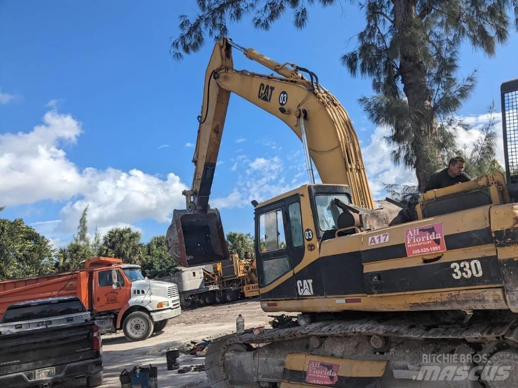 CAT 330 L حفارات زحافة