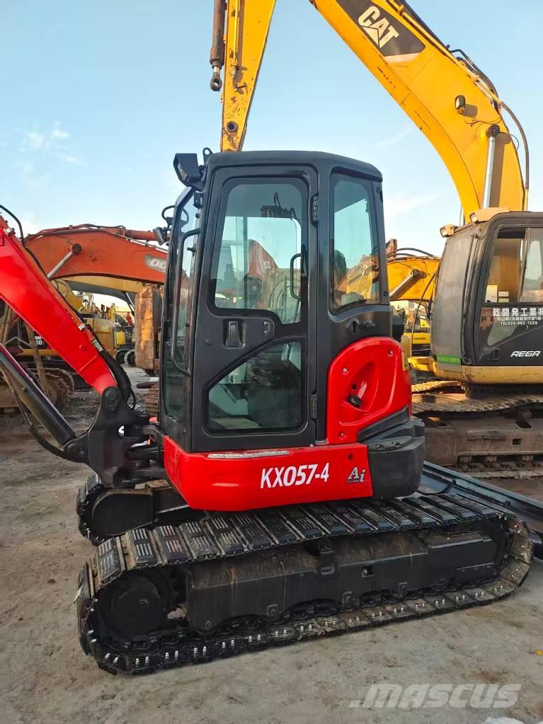 Kubota KX 057-4 حفارات صغيرة أقل من 7 طن (حفارات صغيرة)