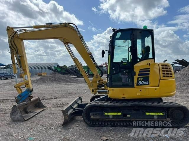 Komatsu PC 80 MR حفارات وسط 7 طن - 12 طن