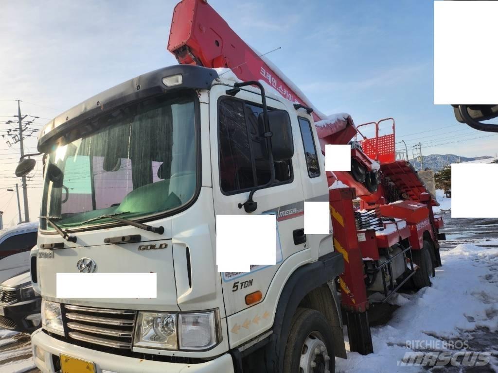  HANSHIN HS4070 المنصات الهوائية المثبتة على شاحنة