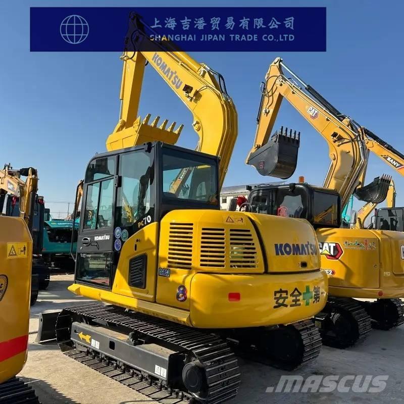 Komatsu PC 70 حفارات زحافة