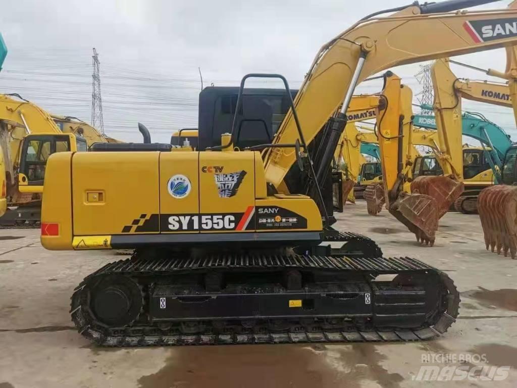 Sany SY 155 C حفارات وسط 7 طن - 12 طن