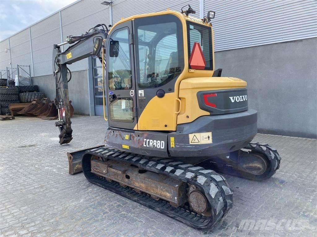 Volvo ECR88 حفارات بعجل