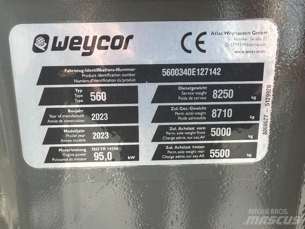 Weycor AR560 لوادر بعجل