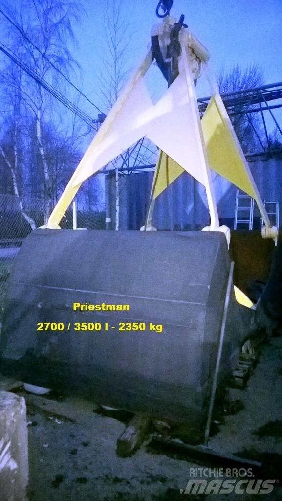 Priestman kauha أجزاء ومعدات رافعات