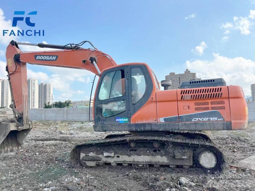 Doosan DX 215LC حفارات زحافة