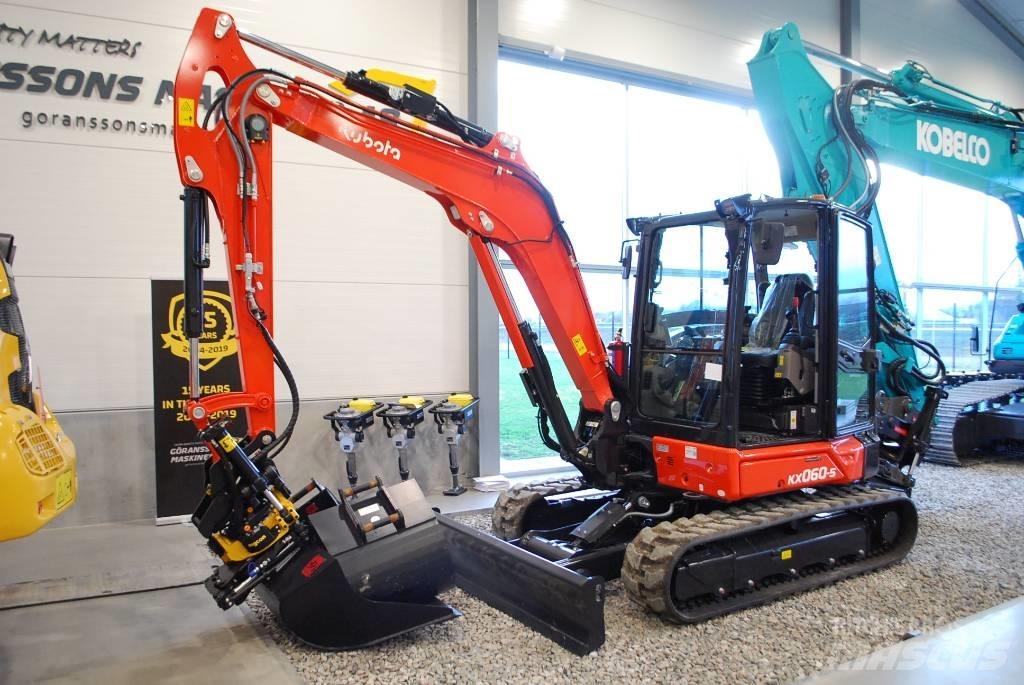 Kubota KX 060-5 حفارات وسط 7 طن - 12 طن