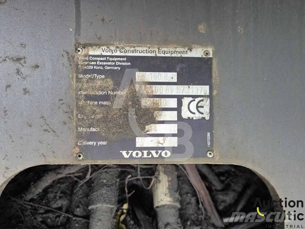 Volvo EW 160 B حفارات بعجل