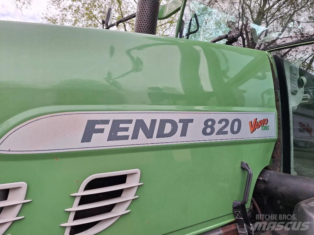 Fendt 820 Vario TMS الجرارات