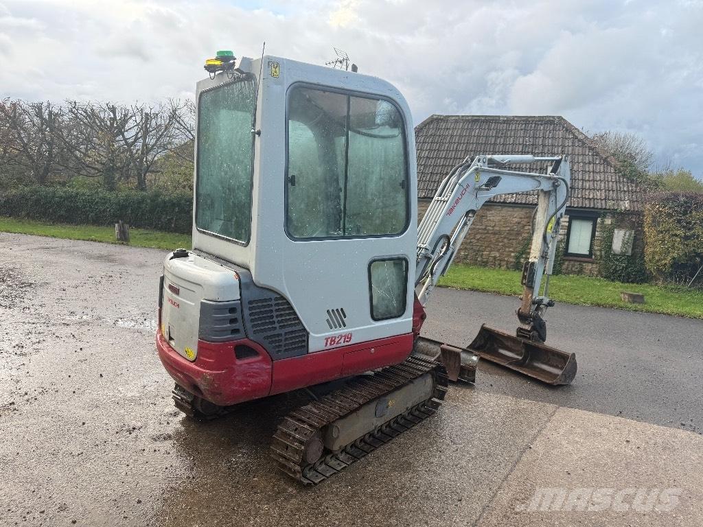 Takeuchi TB 219 حفارات صغيرة أقل من 7 طن (حفارات صغيرة)