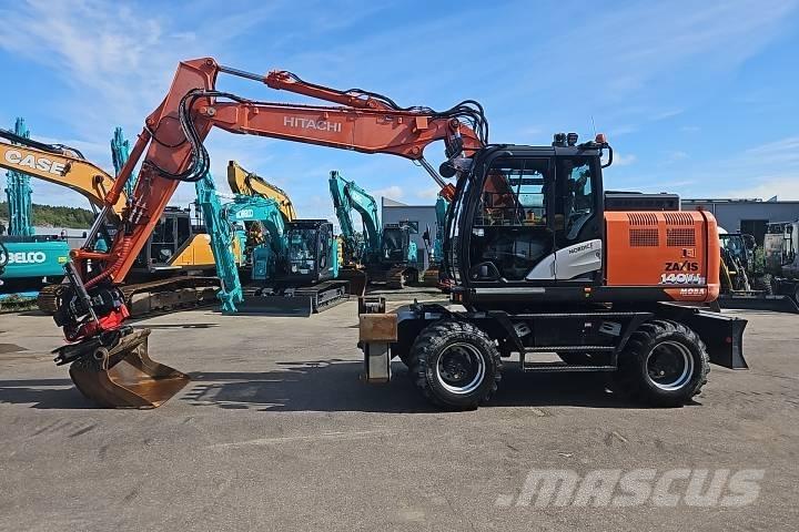 Hitachi ZX 140W-6 حفارات بعجل