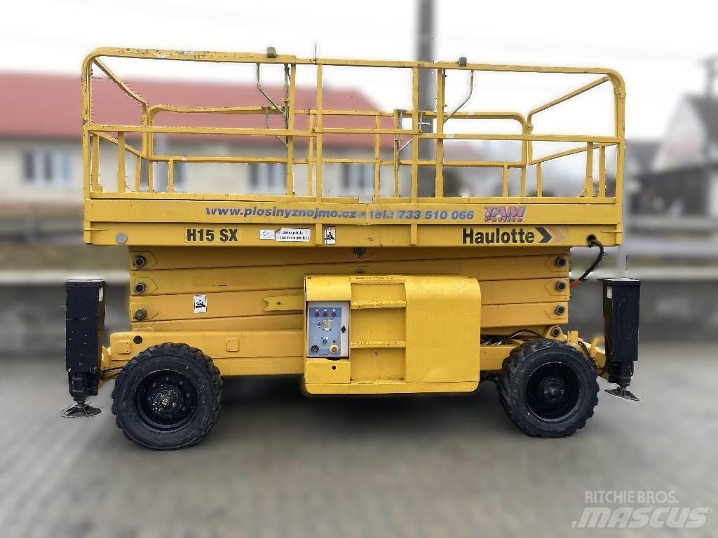 Haulotte H 15 SX رافعات مقصية الشكل