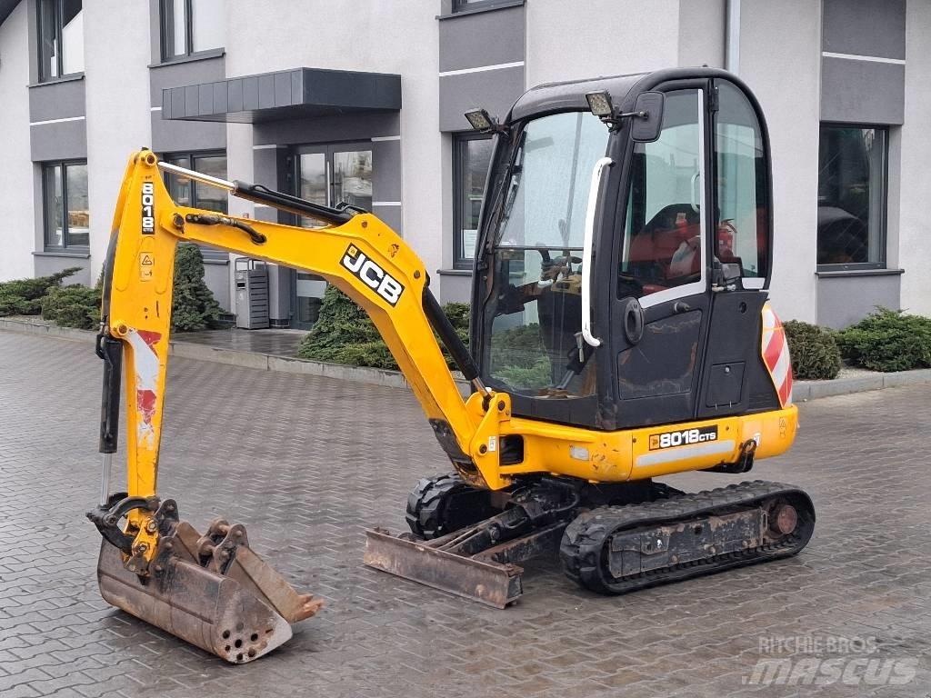 JCB 8018 CTS حفارات صغيرة أقل من 7 طن (حفارات صغيرة)