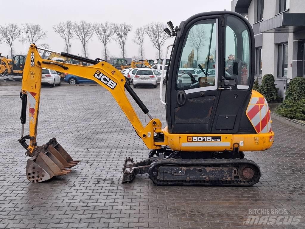 JCB 8018 CTS حفارات صغيرة أقل من 7 طن (حفارات صغيرة)