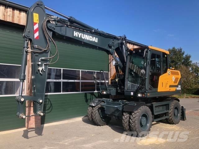 Hyundai HW 140 A حفارات بعجل