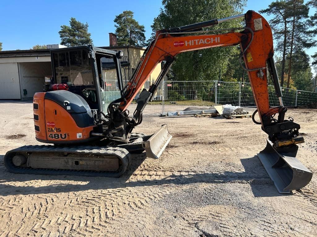 Hitachi ZX 48 U-5 A حفارات صغيرة أقل من 7 طن (حفارات صغيرة)