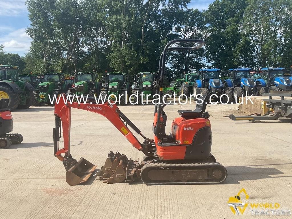 Kubota U 10-3 حفارات صغيرة أقل من 7 طن (حفارات صغيرة)