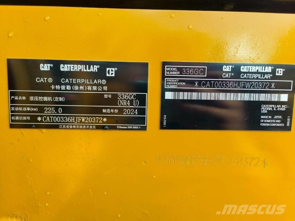 CAT 336GC حفارات زحافة