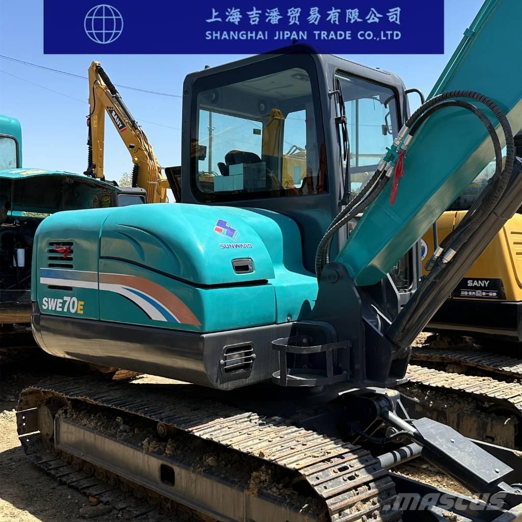 Sunward SWE 70 حفارات زحافة