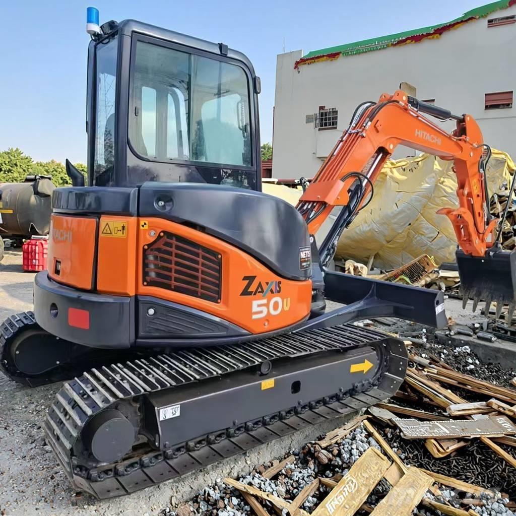 Hitachi ZX 50 U حفارات صغيرة أقل من 7 طن (حفارات صغيرة)