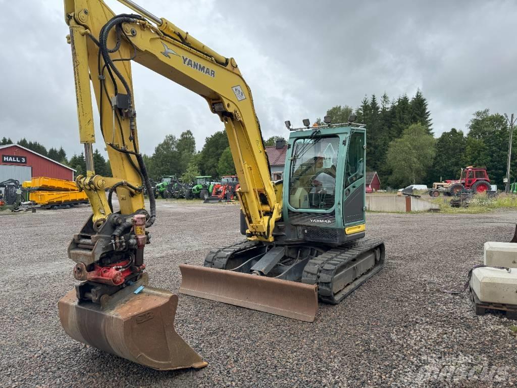 Yanmar Vio 80 حفارات وسط 7 طن - 12 طن
