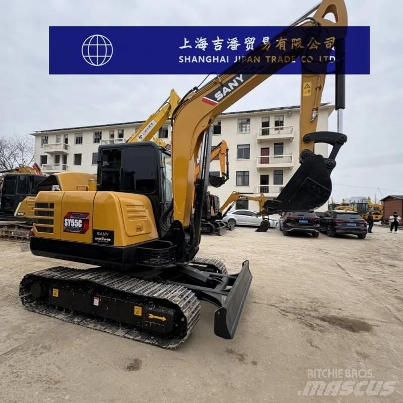 Sany SY 55 C حفارات صغيرة أقل من 7 طن (حفارات صغيرة)
